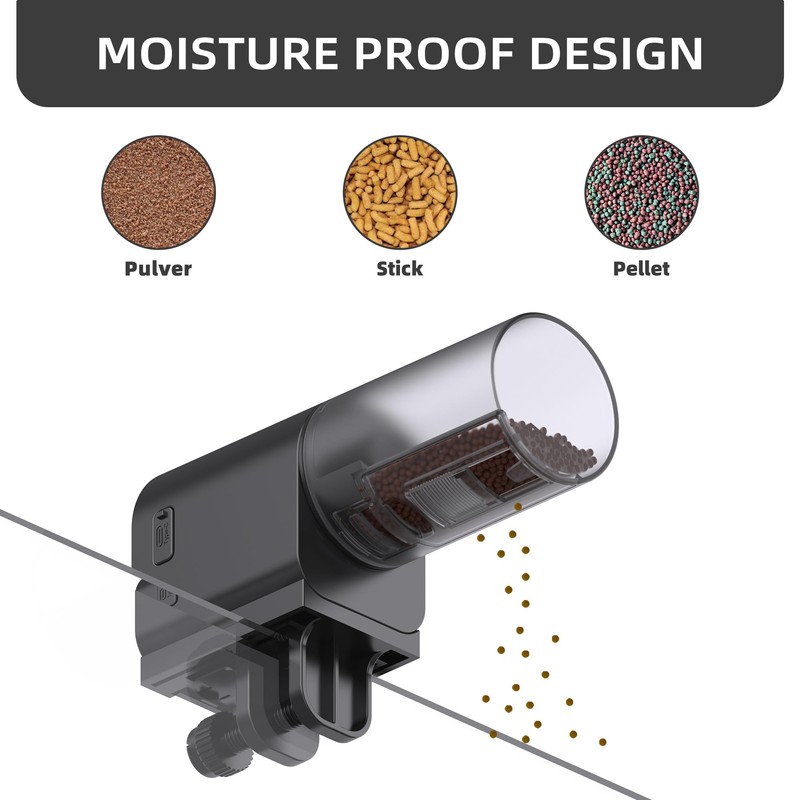 Aysoner Automatic Fish Feeder for Aquarium: Fish Food Vacation Feeders
