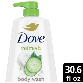 Dove Refreshing Body Wash | Cucumber and Green Tea Infusion 30.6 OZ
