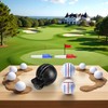 WaigN Fade-Resistant Golf Ball Liner, Advanced Design Ball Marking Tool