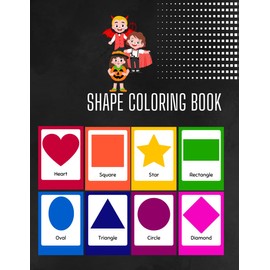 Shape Coloring Book: Geometric Art