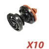 10X Door Panel Card Trim Clips Interior For VW Arteon