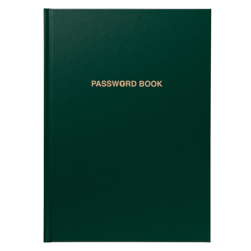 Toyo Library Publishing Password Management Book, Large (Index Sticker), Large,