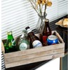 TIMRIS Rustic Wooden Toilet Paper Holder, Farmhouse Bathroom Decor, Toilet