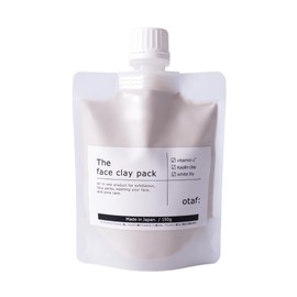 otaf: Otoahu Clay Pack, 5.3 oz (150 g), Pore Pack, Mud Pack, Face Pack, Pore Care, Dullness, Blackhead, CICA (Deer), Vitamin C, Retinol, Vitamin C Derivative, Mild Moist Pack