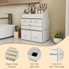 Delamu 3-Tier 6-Drawer Makeup Organizer Countertop | Cosmetic Organizer for