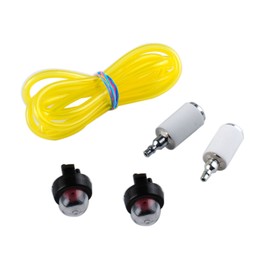 Podoy 530095646 Fuel Filter for Ryobi MTD Troy Bilt Yardman Lawn Boy Trimmer 791-682039 Fuel Line with Primer Bulb 120-392 682039 781-682039 781682039 B1RY22