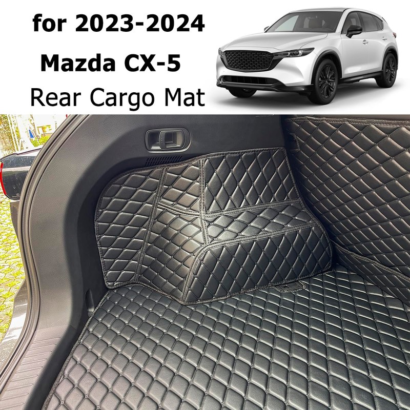 7DEEKEI Cargo Mat for 2023-2025 Mazda CX-5 Trunk Mat and