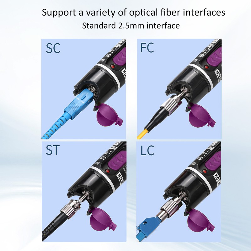 Optical Fiber Visual Fault Locator Powerful Stable Good Penetration Effect