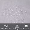 WedDecor Shower Curtains Mould Proof Resistant, Waterproof PEVA Shower Curtain