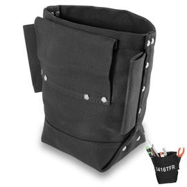 5416 Tool Pouch, Small Tool Bag for Bolt Storage with Bull Pin Loops and Belt Strap Connect, 5 x 10 x 9 Inch Replacement Probe Tip