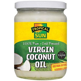 Tropical Sun 100 Percent Pure Cold-Pressed Virgin Coconut Oil, 480 ml