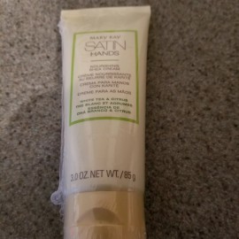 Mary Kay NEW Mary Kay Satin Hands White Tea & Citrus Nourishing Shea Cream Full Size 3 oz