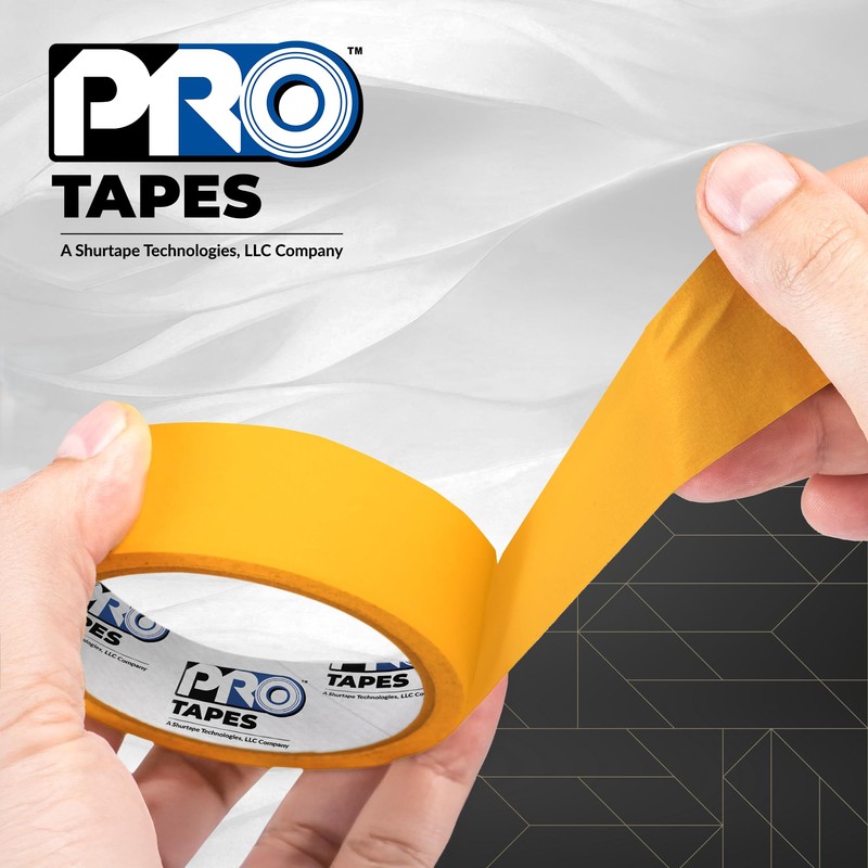 Pro Tapes Pro 788 Ultimate Mask Yellow 1" x60yds Premium