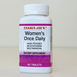 Trader Joe’s Women’s Once Daily Multivitamin Multimineral 60 Tablets