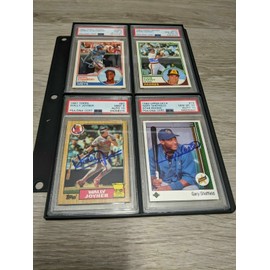 Ultra PRO Pro Slab 3-Ring Binder Page Graded PSA Card Holders Protector like Ultra Pro