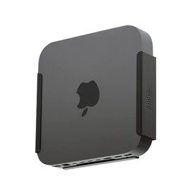 HIDEit Mounts MiniU Bracket for Mac mini - US Patent, American Company - Steel Wall Mount, Under Desk Mount, VESA Monitor Mount for Mac mini - Compatible with Mac mini M1