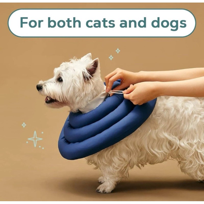 Arrr Pet Recovery Collar Cone Donut Dog Cats Surgery Adjustable