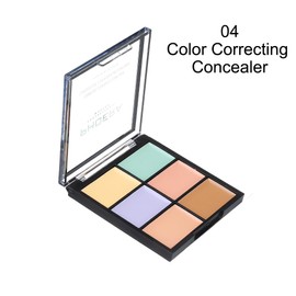 Phoera Cream Concealer Corrector Contour Palette, Medium to Full Coverage, Conceal Dark Circles, Blemishes, Moles, Tattoos, Acne Scars, Colour Correcting (Color Correcting Concealer, One Size)