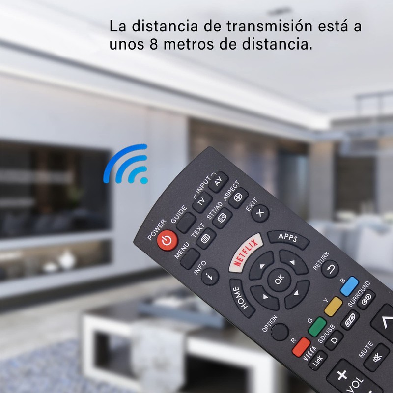 Riry Replace Universal TV Remote Control Compatible with All Panasonic