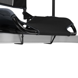 Kijaro Dual Lock Stadium Seat with Arms - Vik Black