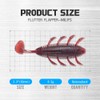 Soft Bait Lure Fat Bug for Bass Fishing 8.3g/0.29oz 83mm