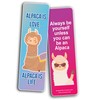Creanoso Alpaca Funny Bookmarks (2-Sets X 6 Cards) – Daily