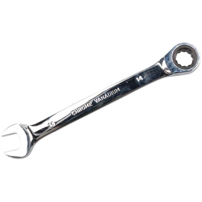 AB Tools 14mm Metric Ratchet Combination Spanner Wrench 72 Teeth