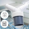 LINTRA Y Shaped Drain Adapter, 19-24mm Y Distributor Washing Machine