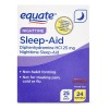 Equate 24 Cps Para Dormir Nocturnas, 25 Mg Difenhidramina