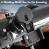 Tydeux Telescope Phone Adapter - Universal Smartphone Adapter Mount Working