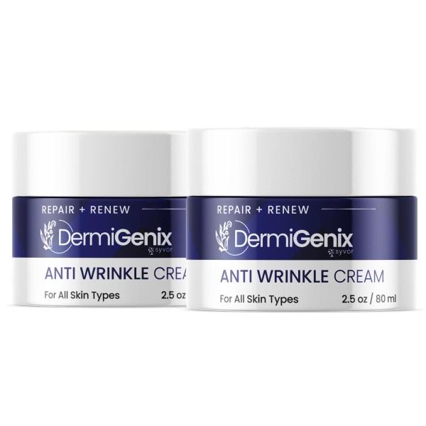 Syvor Dermigenix Anti-Wrinkle Cream Advanced Skin Moisturizer for Repair &