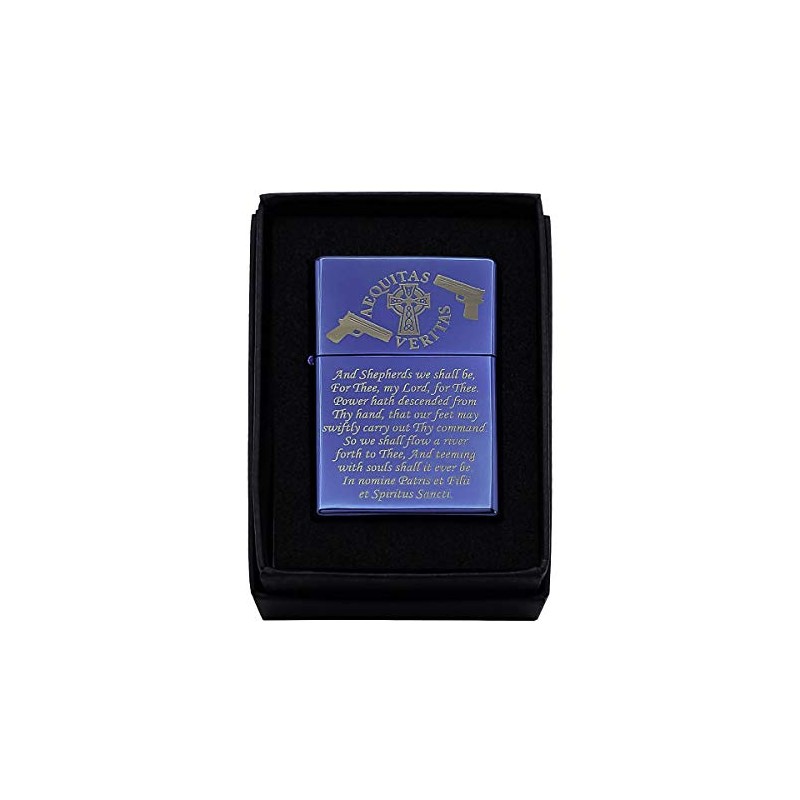 Gifts Infinity Boondock Saints Prayer Brass Windproof Oil Lighter –