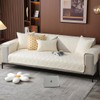 vctops Geometric Quilted Sofa Cover Cotton Sectional Couch Covers Anti