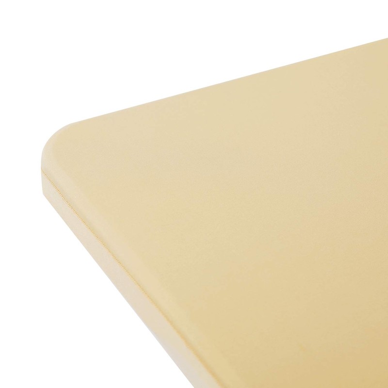 Peomeise 6FT Spandex Table Cover Rectangular Stretch Spandex Tablecloth (Champagne,6FT)