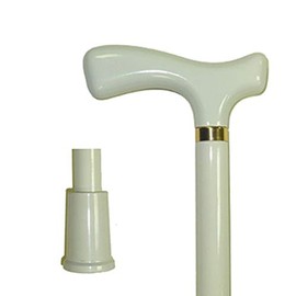 Vista International Fritz Wood Stick with White Color Walking Poles, Multicolor