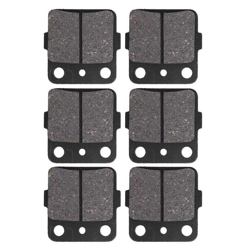 6PCS Front Rear Brake Pads 06435 HA5 671 High Strength