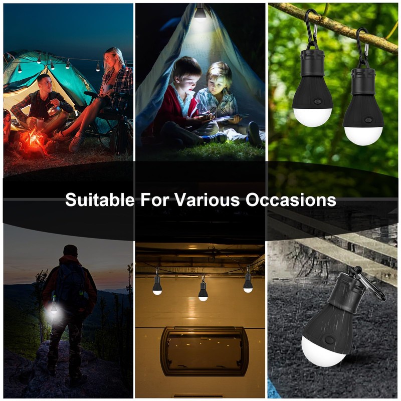 Flintronic 5 Pieces Camping Lamp