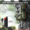 Durable Chew-Resistant Power Cable for Trail Cameras, Compatible with Stealth