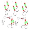 WHAMVOX Fishing Tackle Set 5 High Carbon Steel Hooks Saltwater