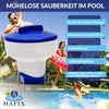 HAFIX Pool Dosing Float Pool Float for Chlorine Tablets 7.6