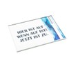 Logistic Sign System Tenuis Door Sign for Office (DIN A5