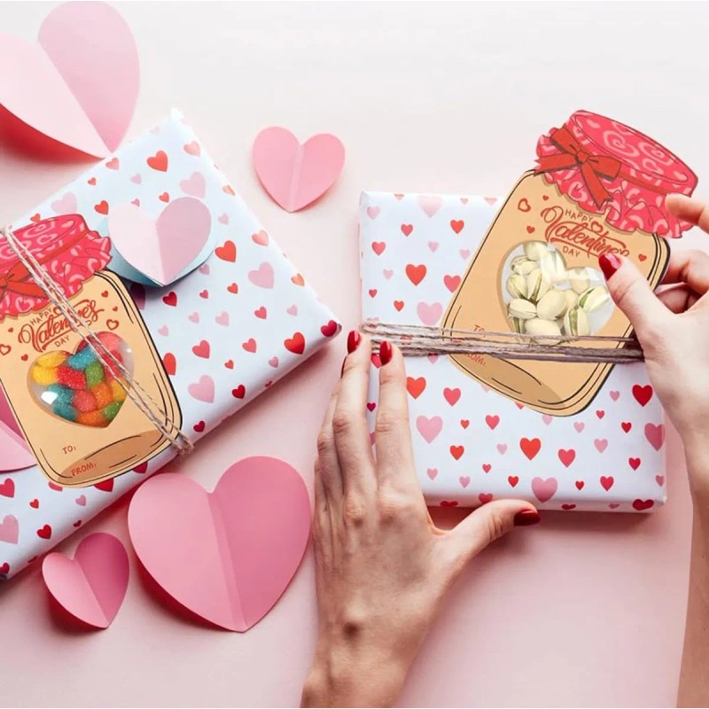 30 Tarjetas De San Valentín De Caramelos Regalos Para Niños