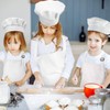 CHENGU 8 Pcs Kids Apron and Chef Hat Set Child