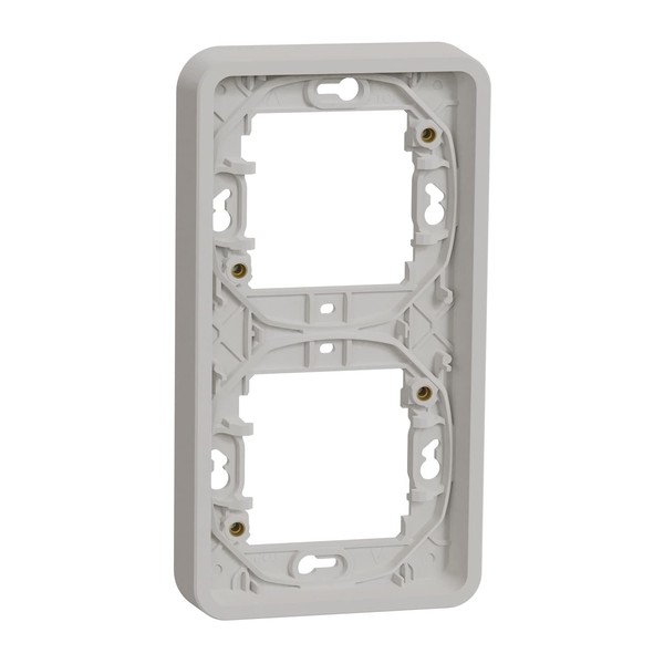 Schneider - Cadre 2 postes Vertical - encastré - IP55