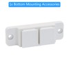 Retractable Mesh Baby Gate Parts (White) Drilling Installation Retractable Pet
