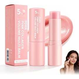 2PC Pdrn Pink Collagen Volume Multi Balm Stick, Hidratante,Reafirma
