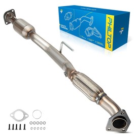 PHILTOP Rear Direct-Fit Catalytic Converter Kit W/Gasket Compatible with Nissan 2007-2016 Altima 2.5L Replace# 54782, 643090, 40919 (EPA Compliant)