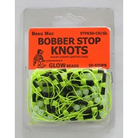 Beau Mac STPK50-CH/GL Stop Knots 50-Pack