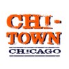 CafePress Chicago CHI Town Round 4" MDF Holiday Ornament