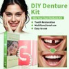 DIY Denture Kit - Top & Bottom Fake Teeth with